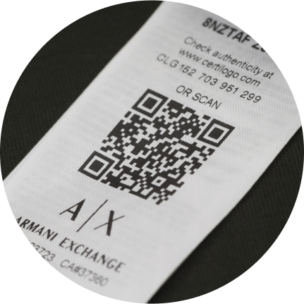 armani qr code