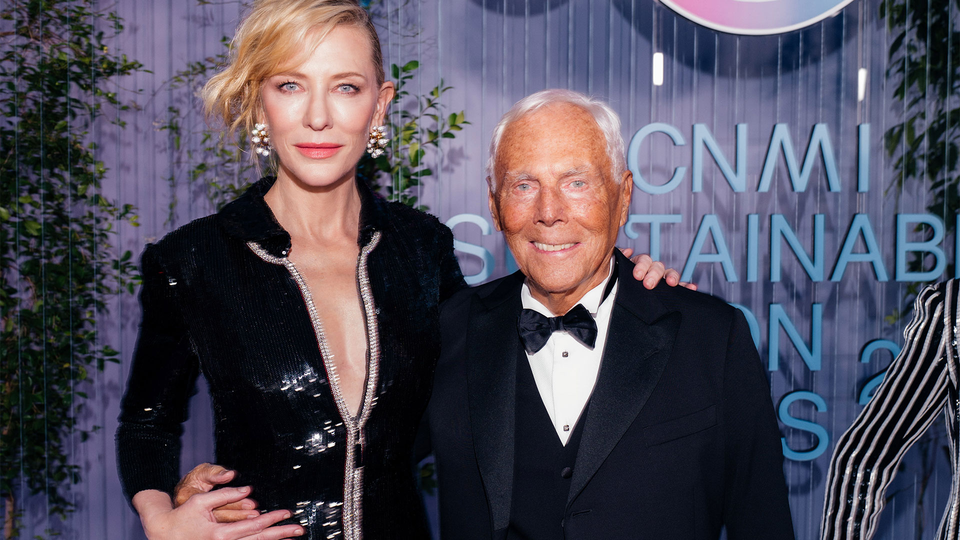 Giorgio Armani Cate Blanchett Visionary Award at 2022 CNMI Sustainable Fashion Awards